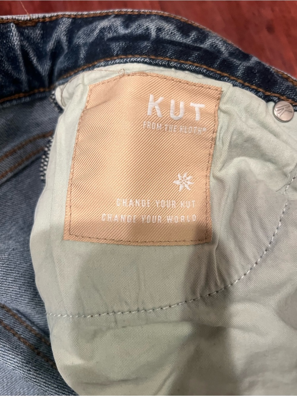 Classic Kut from the Kloth  Women's Blue Denim Jeans - Casual High-Rise Fit - Picture 12 of 12